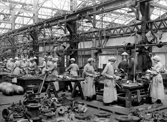 Women working in a factory